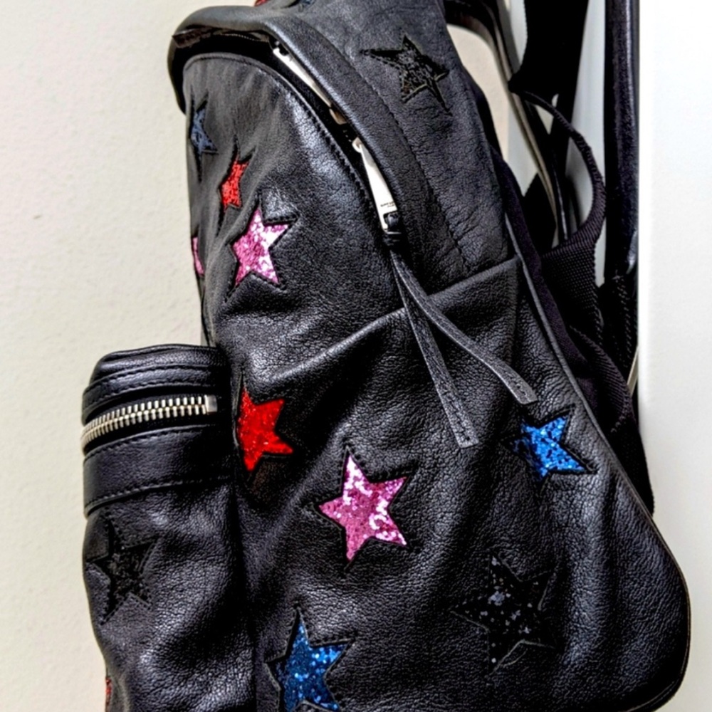 Rare Authentic YSL backpack stars. Red White Blue - Picture 13 of 13
